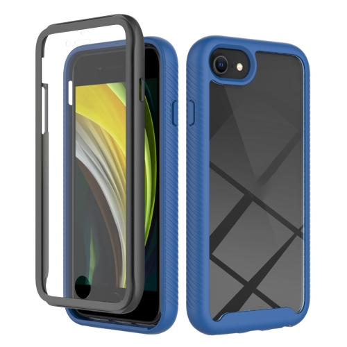 Starry Sky Solid Color Series Shockproof PC + TPU Case with PET Film For iPhone 6(Royal Blue)