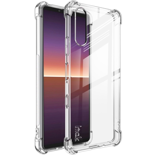 For Sony Xperia 10 III IMAK All Coverage Shockproof Airbag TPU Case(Transparent)