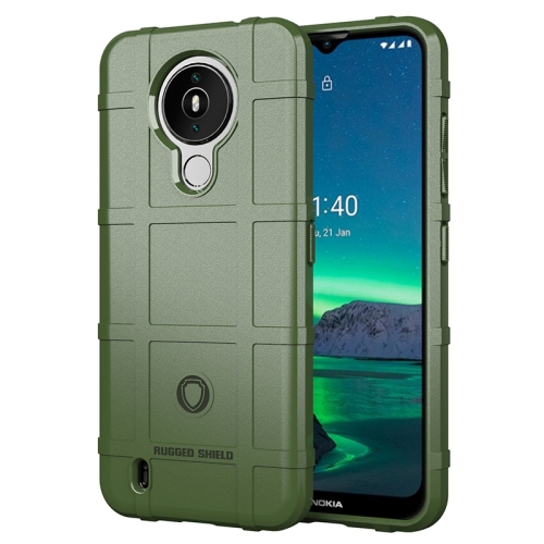 For Nokia 1.4 Full Coverage Shockproof TPU Case(Green)