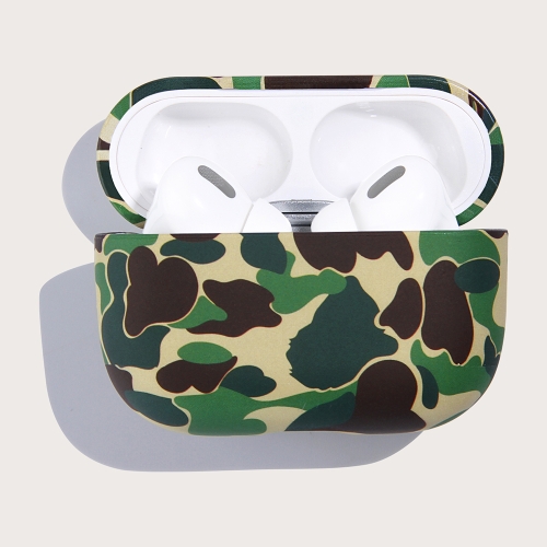 Camouflage Series Earphone Protective Case For AirPods Pro(Army Green)