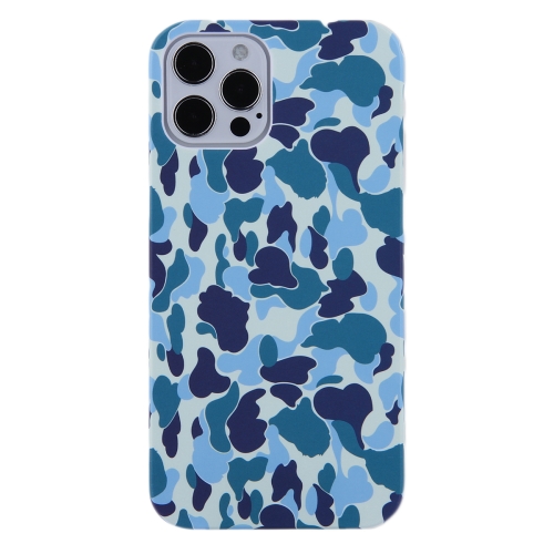 Camouflage TPU Protective Case For iPhone 11 Pro(Blue)