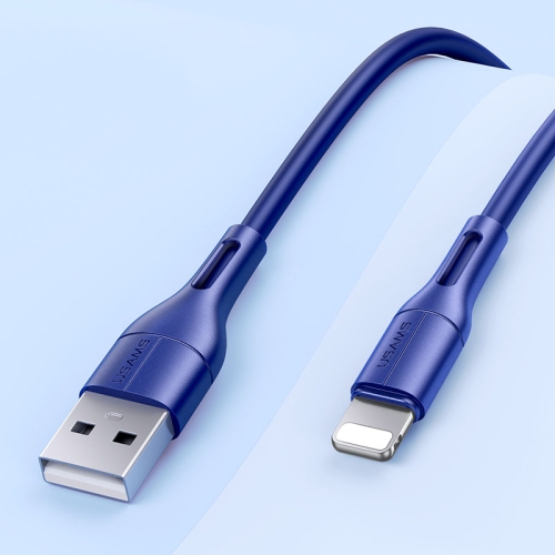 USAMS US-SJ500 U68 2A USB to 8 Pin PVC Charging Transmission Data Cable