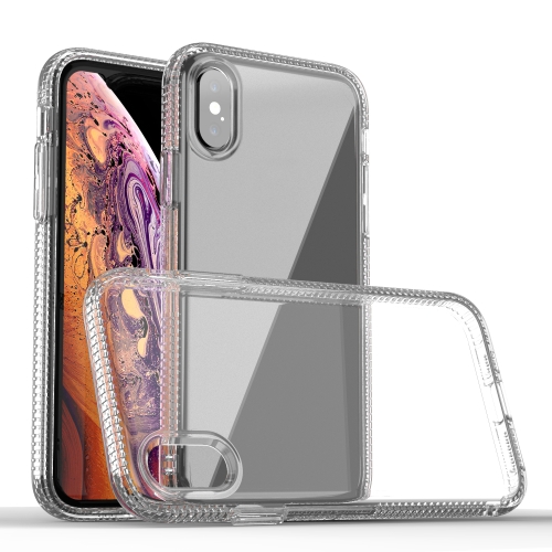 Shockproof Transparent TPU Airbag Protective Case For iPhone X / XS