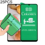 For Samsung Galaxy A42 25 PCS 9D Full Screen Full Glue Ceramic Film