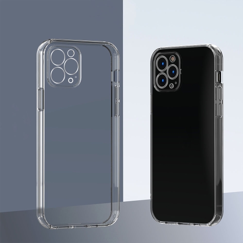 Acrylic Shockproof Protective Case For iPhone 12(Transparent)