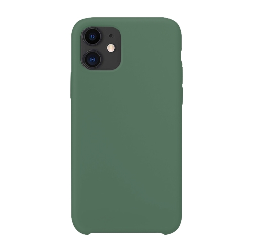 Ultra-thin Liquid Silicone Protective Case For iPhone 12 / 12 Pro(Green)
