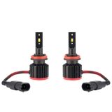 2 PCS G12A H8 / H9 / H11 24W / DC9-20V / 6000K / 3500LM IP68 Car LED Headlight