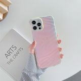 Double-sided Film Laser TPU Protective Case For iPhone 12 / 12 Pro(Zebra Texture)