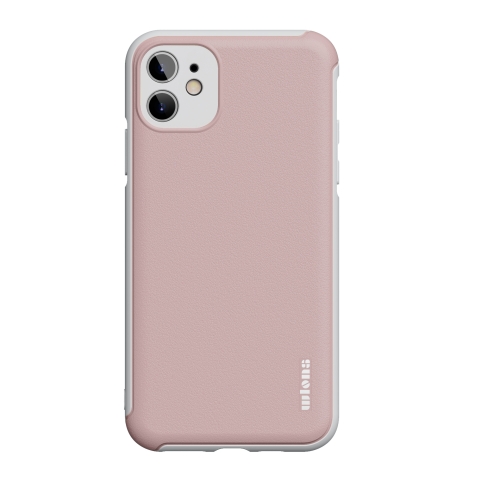 wlons PC + TPU Shockproof Protective Case For iPhone 11(Pink)