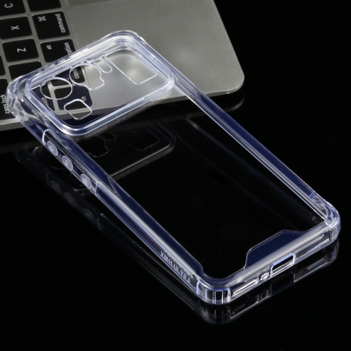 For Xiaomi Mi 11 Ultra Four-corner Shockproof Transparent TPU + PC Protective Case