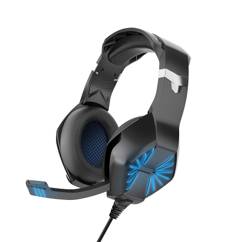 A1 3.5mm Single Plug Gaming Headset with Microphone & Light (Monochrome)