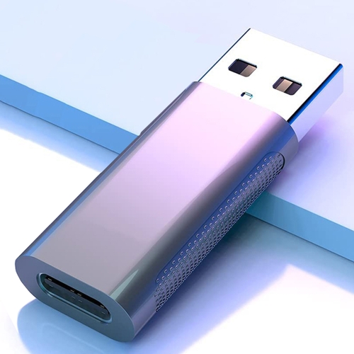 XQ-ZH011 USB 3.0 Male to USB-C / Type-C Female OTG Zinc Alloy Adapter