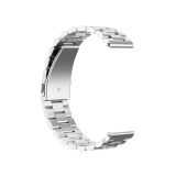 For Huawei Watch 3 / 3 Pro 22mm Three-beads Steel Replacement Strap Watchband(Silver)