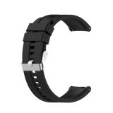 For Huawei Watch 3 / 3 Pro Silicone Replacement Strap Watchband(Black)