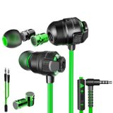 PLEXTONE G23 3.5mm Dual Variable Sound Cell In-ear Wire-controlled Gaming Earphone