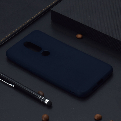 For Nokia 5.1 Plus Candy Color TPU Case(Black)