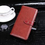 For Doogee X95 Pro idewei Crocodile Texture Horizontal Flip Leather Case with Holder & Card Slots & Wallet(Red)