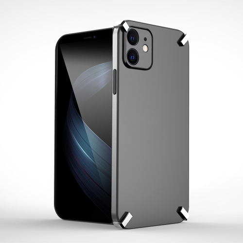 GKK X-Four PC+TPU Shockproof Protective Case For iPhone 11(Black)