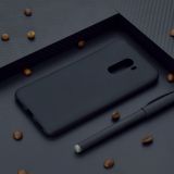 For Xiaomi Pocophone F1 Candy Color TPU Case(Black)