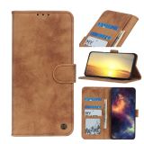 Antelope Texture Magnetic Buckle Horizontal Flip PU Leather Case with Card Slots & Wallet & Holder For iPhone 13 Pro Max(Brown)