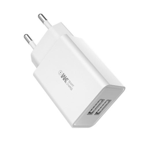 WK WP-U56 2A Dual USB Fast Charging Travel Charger Power Adapter