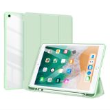 DUX DUCIS TOBY Series Shockproof PU Leather + PC + TPU Horizontal Flip Case with Holder & Pen Slot & Sleep / Wake-up Function For iPad 9.7 inch 2017 / 2018(Green)