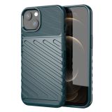 Thunderbolt Shockproof TPU Soft Case For iPhone 13(Green)