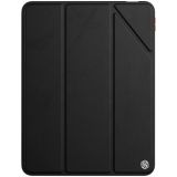 NILLKIN PC + TPU Horizontal Flip Leather Case with Holder & Pen Slot & Sleep / Wake-up Function For iPad Air 10.9 2020 / Air 4(Black)