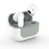 Bluetooth 5.2 TWS Noise Reduction True Wireless Bluetooth Earphone(White+Grey)