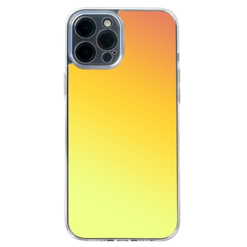 Aurora Laser Gradient Discoloration PC + TPU Shockproof Case For iPhone 12 Pro(Gradient Color)
