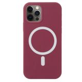 Nano Silicone Shockproof Magsafe Case For iPhone 13 Pro(Wine Red)