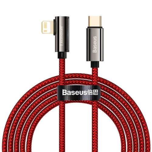 Baseus CACS000309 Legend Series PD 20W USB-C / Type-C to 8 Pin Elbow Fast Charging Data Cable