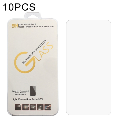 For Ulefone Note 6 10 PCS 0.26mm 9H 2.5D Tempered Glass Film