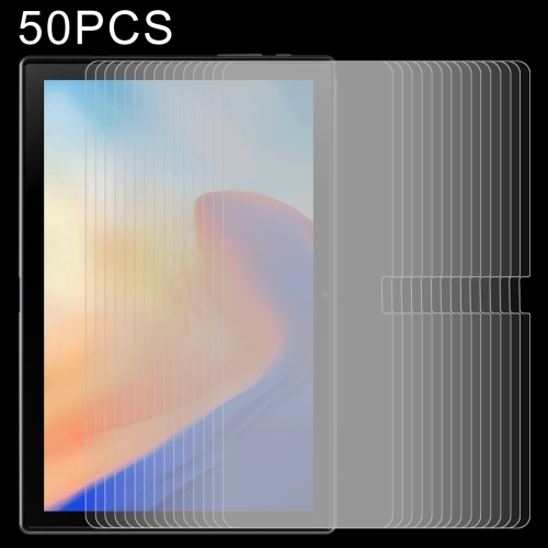 For Blackview Tab 8 50 PCS 0.26mm 9H 2.5D Tempered Glass Film