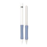 Stylus Touch Pen Silicone Protective Cover For Apple Pencil 1 / 2(Lavender)