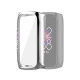 For Fitbit Luxe Full Coverage TPU Electroplating Protective Case Cover(Silver)