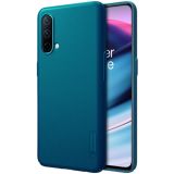 For OnePlus Nord CE 5G NILLKIN Frosted Concave-convex Texture PC Protective Case(Peacock Blue)