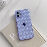 TPU Bubble Shockproof Protective Case For iPhone 12 Pro(Light Purple)