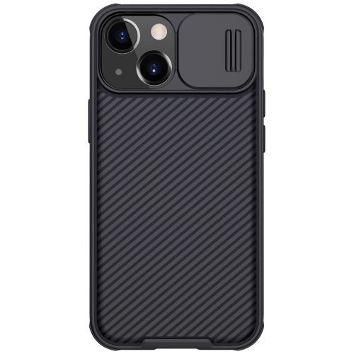 NILLKIN Black Mirror Pro Series Camshield Full Coverage Dust-proof Scratch Resistant Phone Case For iPhone 13(Black)