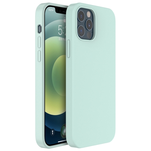 Mutural Yuemu Series Liquid Silicone Microfiber Protective Case For iPhone 13 Pro Max(Sky Blue)