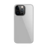 Mutural Jiantou Series Electroplating PC + Frosted TPU Shockproof Protective Case For iPhone 13 Pro(Silver)