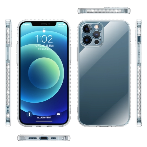 2mm Diamond Texture Side TPU Shockproof Case For iPhone 11 Pro(Transparent)