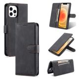 AZNS Dream Second Generation Skin Feel PU+TPU Horizontal Flip Leather Case with Holder & Card Slots & Wallet For iPhone 13 Pro(Black)