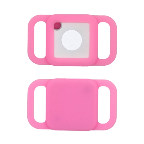 For Tile Smart Tracker Silicone Protective Case(Rose Red)