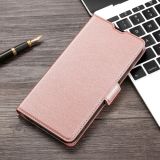 For OnePlus Nord 2 5G Ultra-thin Voltage Side Buckle PU + TPU Horizontal Flip Leather Case with Holder & Card Slot(Rose Gold)