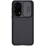 For Huawei P50 NILLKIN Black Mirror Pro Series PC Camshield Full Coverage Dust-proof Scratch Resistant Case(Black)