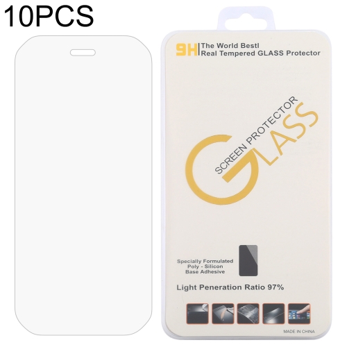 For CAT S42 H+ 10 PCS 0.26mm 9H 2.5D Tempered Glass Film