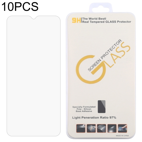 For Ulefone Note 10 10 PCS 0.26mm 9H 2.5D Tempered Glass Film