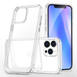 Crystal Clear Shockproof PC + TPU Protective Case For iPhone 13 Pro Max(Transparent)