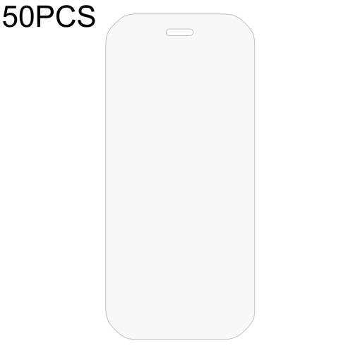 For CAT S42 50 PCS 0.26mm 9H 2.5D Tempered Glass Film